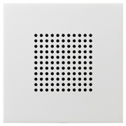 Динамик для радиоприемника скрытого монтажа c функцией RDS F100 Gira белый глянцевый