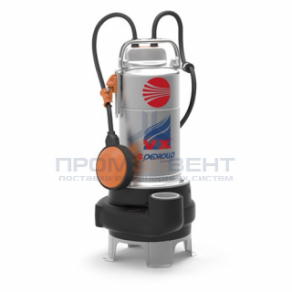 Насос фекальный Pedrollo VXm 8/50-N - 0,55 кВт (1x230 В, Qmax 450 л/мин, Hmax 6 м, кабель 5 м)