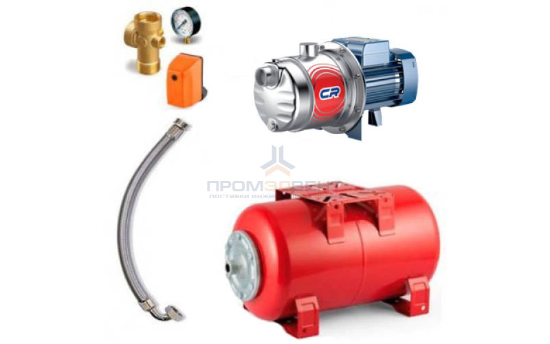 Насосная станция Pedrollo HYDROFRESH 3CRm 80-24 CL - 0,45 кВт (Qmax 80 л/мин, 1x230В)