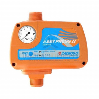 Регулятор давления Pedrollo EASY PRESS-2M (с манометром)