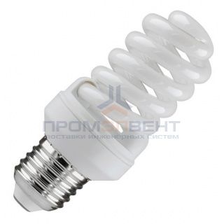 Лампа энергосберегающая ESL QL7 20W 2700K E27 спираль d46x103 теплая