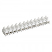 Зажим винтовой ЗВИ-20 н/г 4-10мм2 12пар ИЭК белые (не поддерживающий горения)